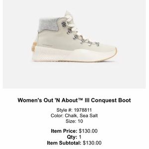 Sorel women’s Out ‘N About Conquest boots